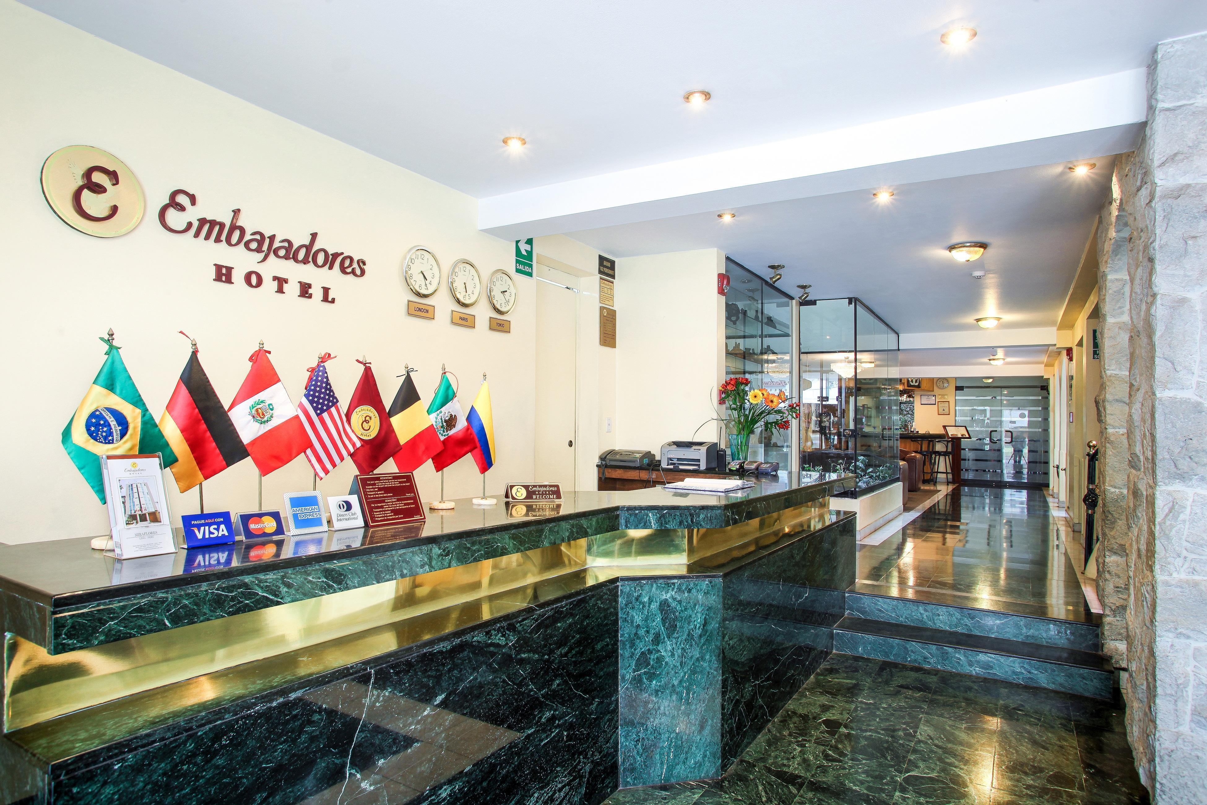 Embajadores Hotel Lima Zewnętrze zdjęcie